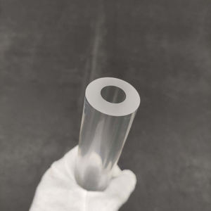 Transparentes Quarzglasrohr mit Kleinem Durchmesser / Hitzebeständiges Quarzrohr Dickwandiges Quarzrohr - Product Image 4