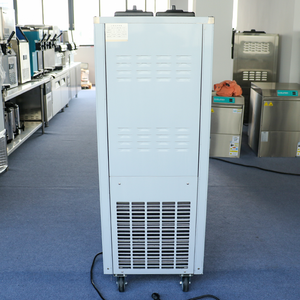 Machine à <span class=keywords><strong>glace</strong></span> molle HELAXEN en acier inoxydable 2200W 220V, trois saveurs, design compact, facile à nettoyer, pour usage domestique et commercial - Product Image 3