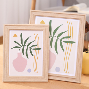 Bán buôn tùy chỉnh phong cách đơn giản sồi khung ảnh bằng gỗ treo tường khung ảnh với Poster đứng - Product Image 4