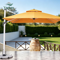 Parasol de jardin extérieur en gros, parasol de plage robuste, grand parasol avec base pour terrasse, hôtel et restaurant