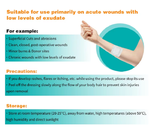 स्टेल स्व-चिपकने वाला चिकित्सा घाव जला ड्रेसिंग - Product Image 5