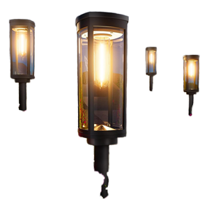 Panel Surya Monokristalin <span class=keywords><strong>LED</strong></span> Tahan Air IP65 Modern, Putih Hangat, Otomatis Nyala/Mati, Baterai Lithium, Bersertifikasi FCC ROHS 360 - Product Image 1