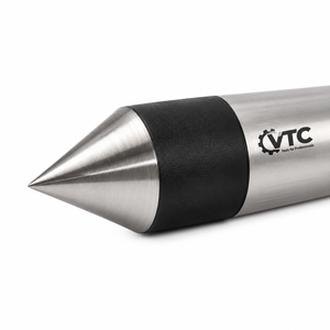 Pointe de tournage pour tour, diamètre de trou 12 mm, 65HRC, revêtement en nitrure de titane, forme ronde, pour usage externe sur tour CNC - Product Image 3