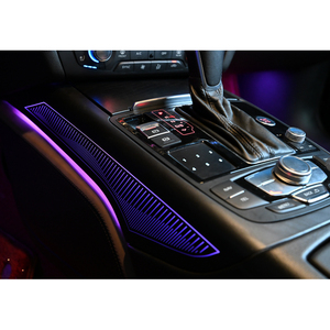 ซิมโฟนี LED 256สีสำหรับตกแต่งรถภายในรถออดี้ A7 (C7) อุปกรณ์ตกแต่งขอบ2011-2018 - Product Image 3