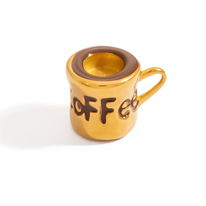 จี้เครื่องประดับสแตนเลส รูปทรงต่างๆ ชุบเคลือบ สำหรับทำสร้อยคอ อุปกรณ์ DIY ขนาดกลาง - Product Image 3