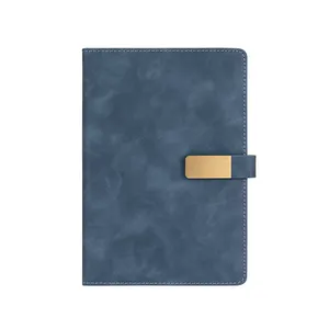 Kustom perlengkapan kantor alat tulis A5 dan A6 ukuran PU kulit Notebook perencana untuk hadiah
