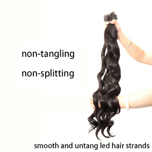 Nhiệt Độ Cao Sợi Thẳng Tự Nhiên Cái Nhìn Pre-Ngắt Tóc Tóc Rèm Tóc Phần Mở Rộng - Product Image 2