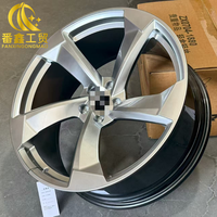 Rines y Llantas Personalizados de Aleación de 18 Pulgadas 5x114.3 para Audi A4 A5 A6 Q5 Rs4 Rs5