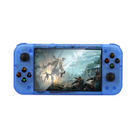 Console de jeu vidéo portable RG50XX 5 pouces avec carte mémoire TF 64 Go, mode TV, filaire et sans fil, processeur quadricœur, Linux