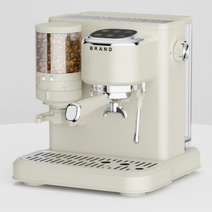 Machine à expresso en gros, machine à expresso électrique <span class=keywords><strong>20</strong></span> bars, cafetière pour la maison, l'hôtel, avec mousseur à lait - Product Image 1
