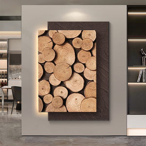 Double couche de sablage fait à la main <span class=keywords><strong>Peinture</strong></span> décorative pour la maison <span class=keywords><strong>Peinture</strong></span> de fond de couloir de <span class=keywords><strong>salon</strong></span> <span class=keywords><strong>Peinture</strong></span> décorative à LED - Product Image 4