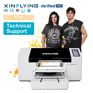 Impresora DTG XinFlying, Precio de Fábrica, Tamañ<span class=keywords><strong>o</strong></span> de Impresión 40x50cm, para Camisetas y Sudaderas, Mejores Impresoras DTG <span class=keywords><strong>A3</strong></span> con Dos Cabezales I3200 - Product Image 1