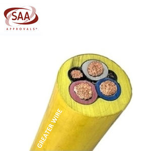 Saa Kabel Als/Nzs 1972 2S 1.1/1.1kv <span class=keywords><strong>3.3</strong></span>/3.3kv Puur Koperstrengs Individueel Afgeschermde Sleepkabels Voor Ondergronds - Product Image 2