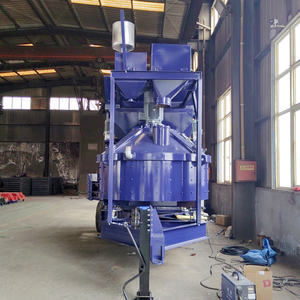 Kleine Vorgefertigte Mobile Betonmischanlage Elektrisch-Hydraulisch 25m3 Betonwerk - Product Image 2