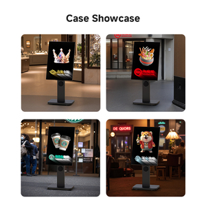 โปรเจคเตอร์พัดลมโฮโลแกรม 3 มิติ จอแสดงผล LED สำหรับโฆษณา ป้ายต้อนรับโฮโลแกรม 3 มิติ เครื่องโฮโลแกรม 3 มิติ สำหรับงานอีเว้นท์และโปรโมชั่นร้านค้า - Product Image 4