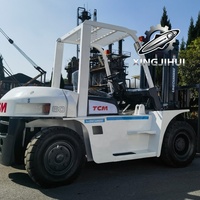 Forklift Diesel Counterbalance TCM FD60 6 Ton Bekas Terawat Baik, Kondisi Bagus, Jam Kerja Rendah, Pengiriman Cepat, Ukuran 1220mm*150mm*3000mm