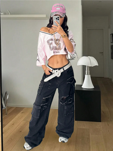 Maglietta <span class=keywords><strong>da</strong></span> <span class=keywords><strong>donna</strong></span> personalizzata Top Crop Top leggera a mezza manica stile Y2K maglia Top OEM maglia <span class=keywords><strong>da</strong></span> allenamento <span class=keywords><strong>calcio</strong></span> - Product Image 6