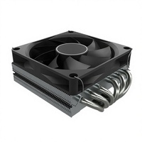 Refroidisseur de processeur à 4 caloducs, dissipateur thermique en aluminium avec ventilateur pour serveur PC industriel, processeur, fourniture directe d'usine
