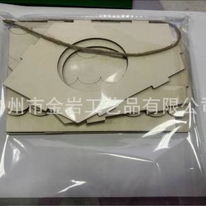 Spot Nid D'oiseau DIY Puzzle En Bois Découpé Au Laser Cage À Oiseaux Transfrontalière Maison Pendentif pour Tenture Murale Décor - Product Image 5