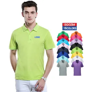 Summer Clothing 2023 Casual Sport Men Printed Polo T Shirts With Logo Embroidery Fitted Golf Men's Polo Shirts