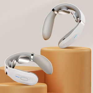 Mini masseur de cou sans fil et rechargeable personnalisé avec conception d'impulsion thermique pour la zone des épaules sans fil électrique - Product Image 2