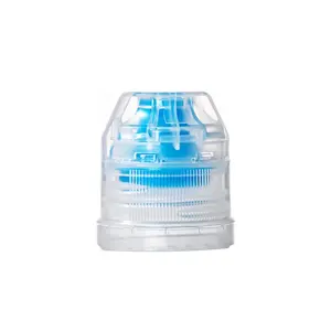 Оптовая продажа, Прозрачная силиконовая 28/410 пластиковая Противоугонная крышка для бутылки с водой, крышка для бутылки с водой, крышка для бутылки с медом