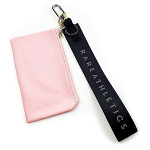 Personalized <b>Custom</b> Your Logo Fabric Woven Jacquard Embroidery Keychain Nylon Short Wrist Lanyard With High Quality <b>Key</b> Ring - Product Image 1