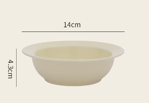 Cowboy-Hut-Schüssel Internet-Berühmte Frühstücks-Joghurt-Haferflocken-Salat-Dessert-Snack-Schalen - Modernes Einfaches Design Mikrowellengeeignet Keramik - Product Image 6