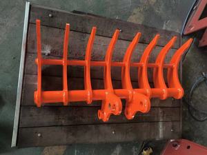 Nouveau râteau de construction et d'excavatrice agricole applicable au râteau de racine d'industries de défrichement - Product Image 2