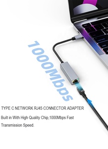 Compatible pour les tablettes iPad Type <span class=keywords><strong>C</strong></span> <span class=keywords><strong>USB</strong></span> vers Rj45 <span class=keywords><strong>Internet</strong></span> WiFi Connecteur Adaptateur <span class=keywords><strong>USB</strong></span> A <span class=keywords><strong>C</strong></span>âble - Product Image 5