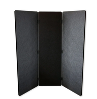 AORONG Bruit Echo Absorption Sonore PET Feutre Acoustique Partition Studio D'enregistrement Salle De Diffusion En Direct Portable, Facile À Installer