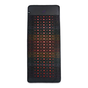 Luxuryade A063 Bio matras kristal Amethyst panas Infrared matras kristal pelangi 8 permata batu PEMF foton lampu merah kasur terapi - Product Image 1