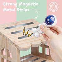 Étagère murale magnétique moderne et créative pour Tonies Box, compatible avec Toniesbox 1/2, pour ranger les figurines et personnages Tonies