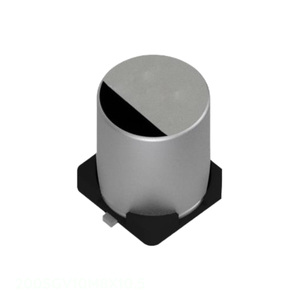 Condensador SMD Original de Montaje Superficial 10 uF 200SGV10M8X10.5 CAP ALUM 10UF 20% 200V - Product Image 1