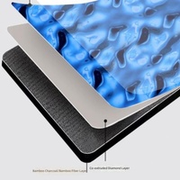 Panneau mural en bois intégré sans joint en fibre de polyester, imperméable, design moderne, pour décoration intérieure