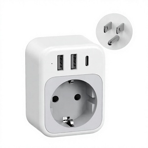 <span class=keywords><strong>Adaptateur</strong></span> de <span class=keywords><strong>prise</strong></span> EU TESSAN, 2 ports USB-C, 18W, matériau ABS, compact et portable, pour <span class=keywords><strong>France</strong></span>, Amérique, <span class=keywords><strong>Canada</strong></span>, Thaïlande, Mexique, Colombie - Product Image 6
