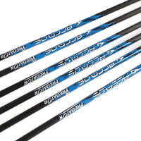 Tiges de flèches en fibre de carbone pour tir à l'arc, DIY, pour arc recurve et arc composé, diamètre 6,2 mm, épaisseur 0,003 pouces, longueur 250-800