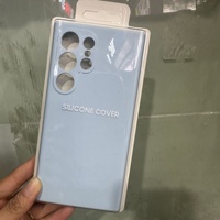 Avec boîte d'emballage Solid Color Liquid Silicon Back Cover Case For Samsung Galaxy S24 S24 Plus S24 Ultra