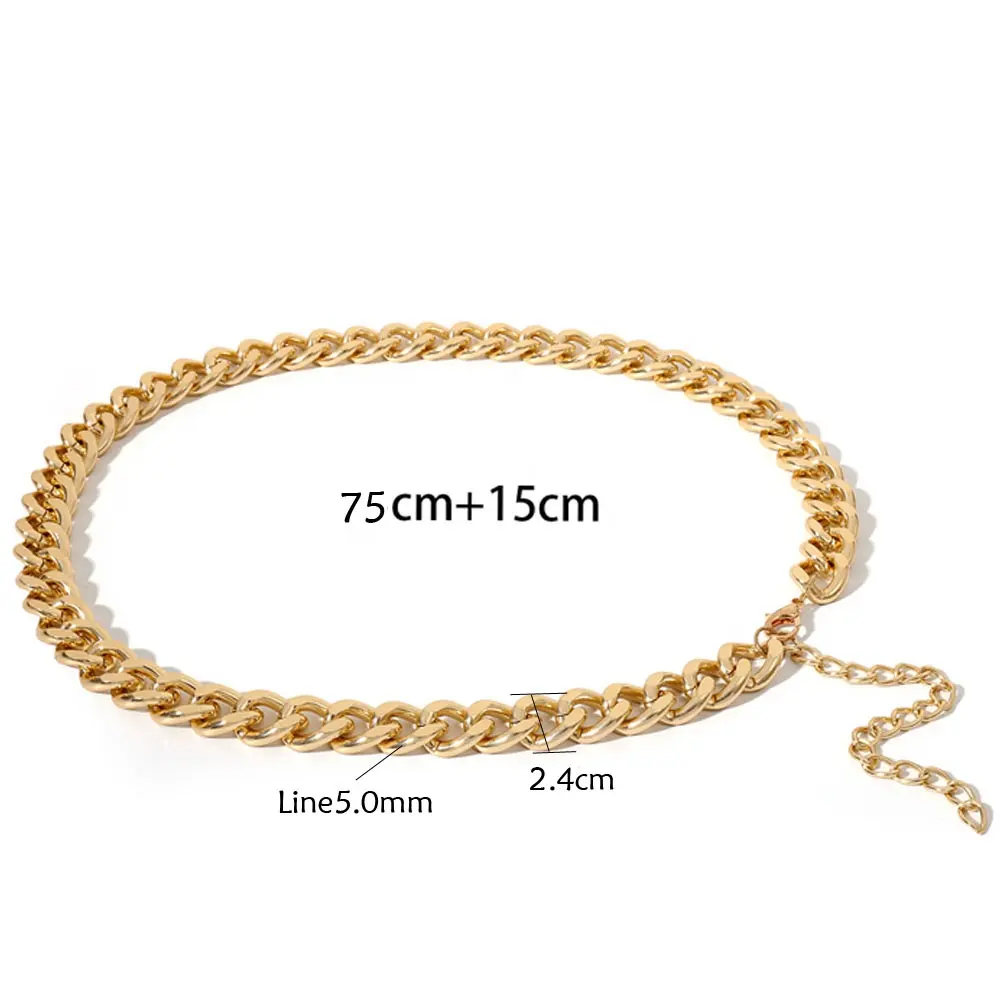 Hot Verkoop Kan Worden Aangepast Vrouwen Geschenken Sexy Taille Keten Gouden Riem, Taille Ketting Sieraden, buik Taille Ketting, Dikke, Aanpasbare