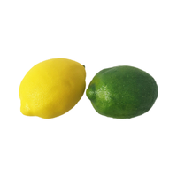 Décoration de table pour fête de mariage - Citrons verts artificiels réalistes en plastique pour la décoration de la maison (éco-responsable)