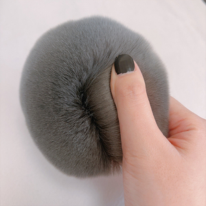 Pennello Kabuki Viola <span class=keywords><strong>per</strong></span> un Bellissimo Trucco Viso e Corpo, Ideale <span class=keywords><strong>per</strong></span> Fondotinta e <span class=keywords><strong>Contouring</strong></span> - Product Image 6