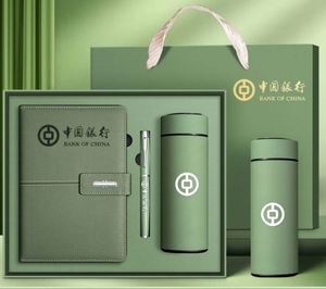 Promo Wholesale Business Luxury Customizable PU Leather A5 <b>Notebook</b> Logo Corporate Gift <b>Set</b> With Pen, Thermal Mug - Product Image 6