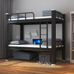 Cama Litera Doble Plegable Moderna de Diseño Metálico para Hoteles, Escuelas, Apartamentos, Dormitorios Exteriores y Uso en Refugios - Product Image 4