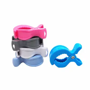 Wholesale Pram Stroller Toy Plastic Peg To Hook Cover Blanket Mosquito Net Clips Baby Pram Clip