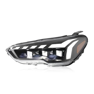 Cho iX35 Tucson 2018 2020 Led Đèn Pha 6000K Cắm và chơi 3 ống kính kép Led phía trước đèn nâng cấp - Product Image 4