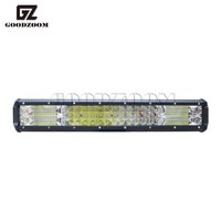 GOODZOOM Barre lumineuse LED 12V 24V, projecteurs de travail LED tout-terrain, barre LED spot pour tracteurs, camions et poids lourds