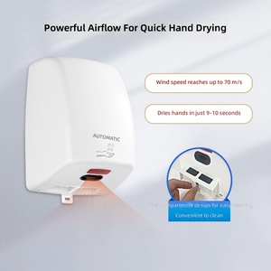 Secador de Manos Comercial Falin para Hoteles, Mini, Eléctrico, Compacto, de Alta Velocidad, para Baño y Ducha, Disponible al por Mayor - Product Image 3