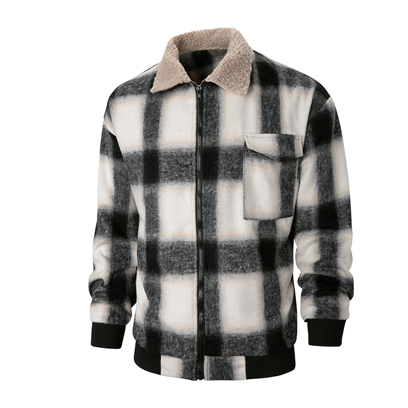 Custom Made Men s Plaid Long