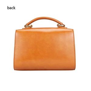 Sac à main AndoBag pour femmes, en cuir véritable, pour les trajets quotidiens, sac bandoulière, sac à main à poignée supérieure, sac à bandoulière zippé pour femmes 1596 - Product Image 3