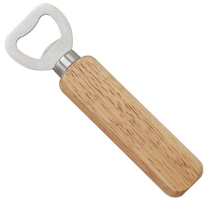 Ouvre-bouteille Chef Season Show avec manche en bois, en acier inoxydable, pour ouvrir les bières, les sodas et les cocktails - Product Image 3